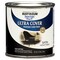 Rust-Oleum Interior/Exterior Paint, Satin, Canyon Black, 1/2 Pint 267249 - alternate 1